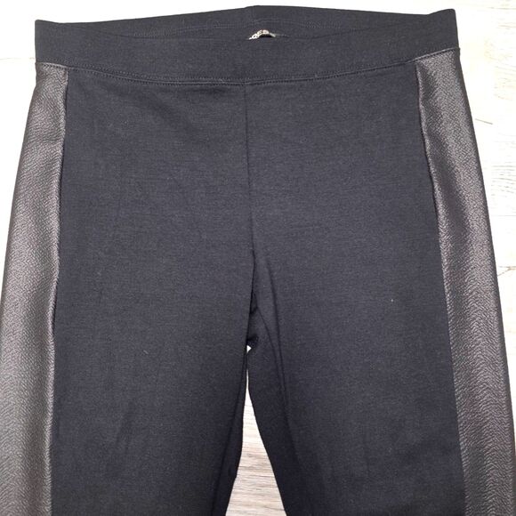 Express Leather Look Riding Style Legging Size Small - Picture 2 of 5